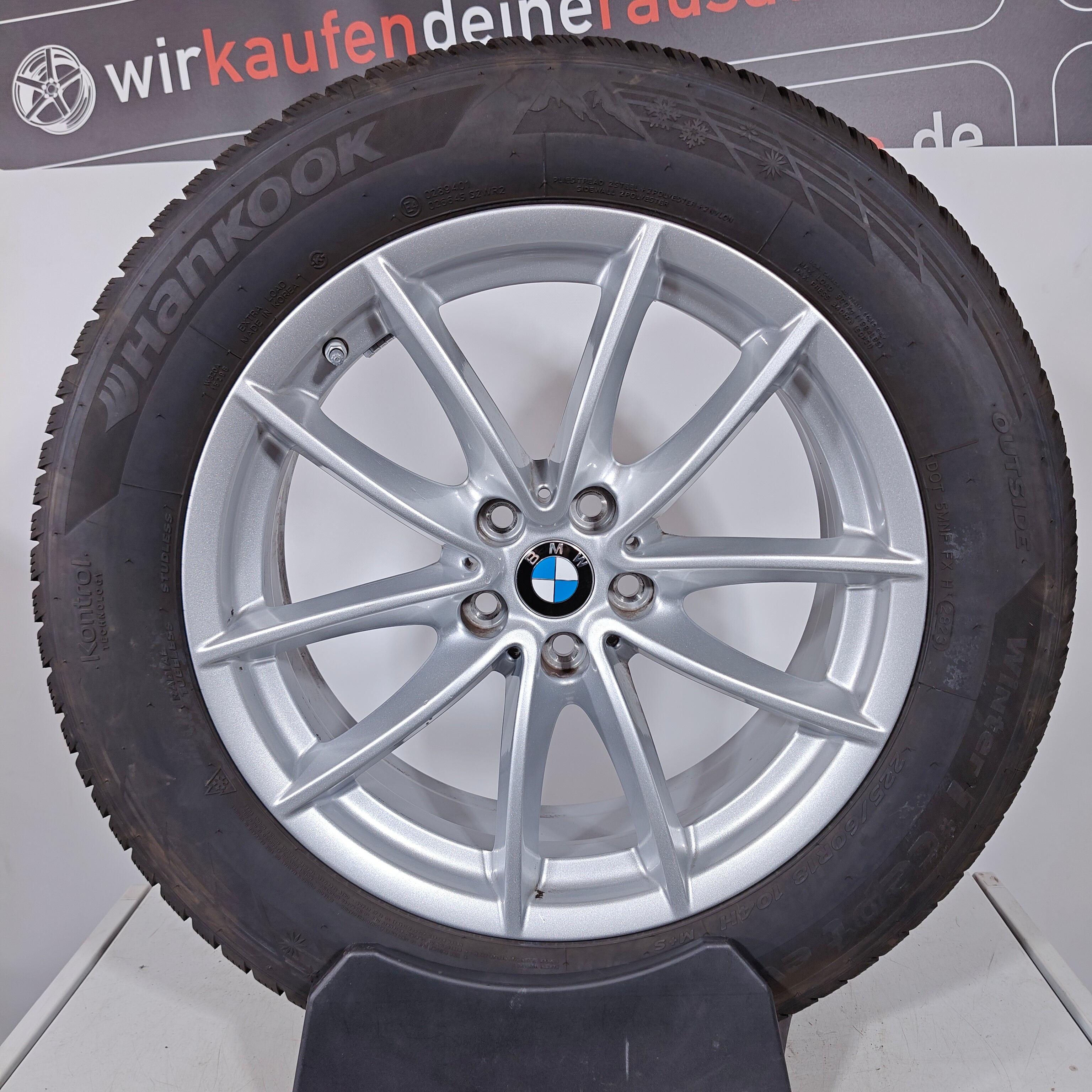 BMW X3 G01 X4 G02 225/60R18 104H Winterräder Hankook 6880047 – Wir
